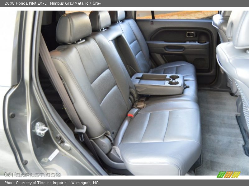Nimbus Gray Metallic / Gray 2008 Honda Pilot EX-L