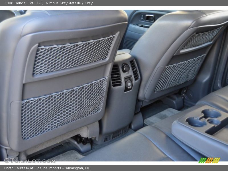 Nimbus Gray Metallic / Gray 2008 Honda Pilot EX-L