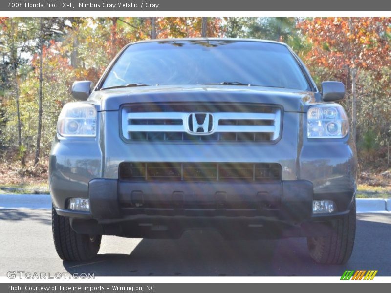 Nimbus Gray Metallic / Gray 2008 Honda Pilot EX-L