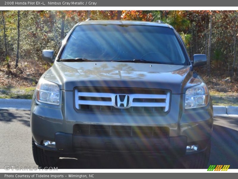 Nimbus Gray Metallic / Gray 2008 Honda Pilot EX-L