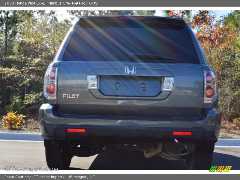 Nimbus Gray Metallic / Gray 2008 Honda Pilot EX-L