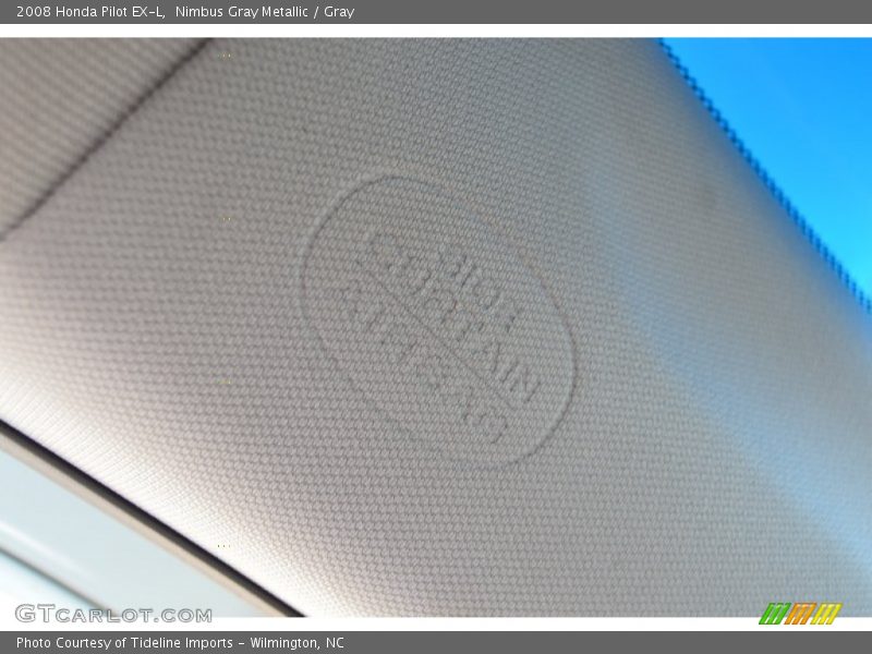 Nimbus Gray Metallic / Gray 2008 Honda Pilot EX-L