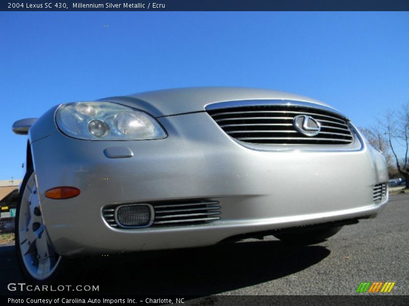 Millennium Silver Metallic / Ecru 2004 Lexus SC 430