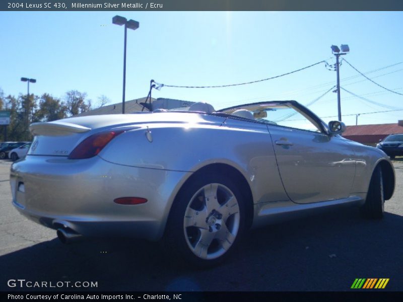 Millennium Silver Metallic / Ecru 2004 Lexus SC 430