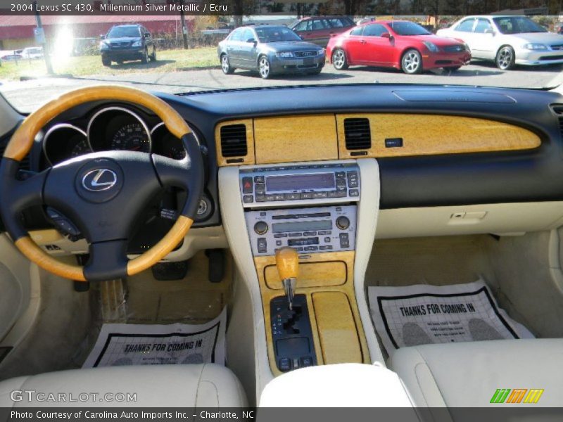 Millennium Silver Metallic / Ecru 2004 Lexus SC 430