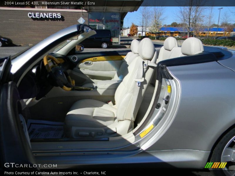 Millennium Silver Metallic / Ecru 2004 Lexus SC 430