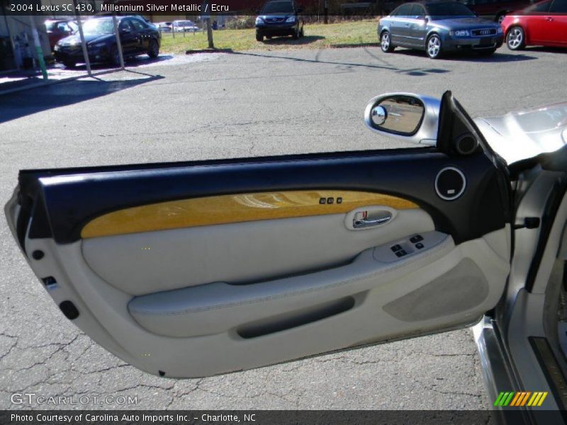 Millennium Silver Metallic / Ecru 2004 Lexus SC 430