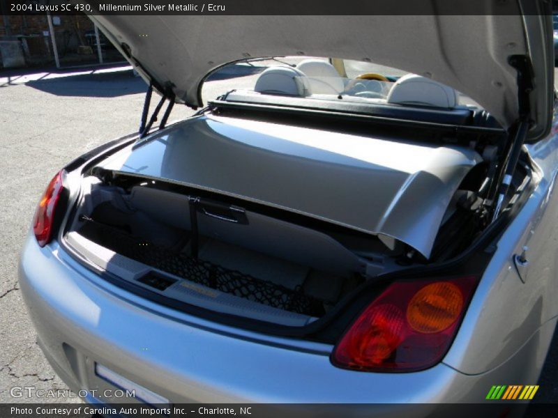 Millennium Silver Metallic / Ecru 2004 Lexus SC 430