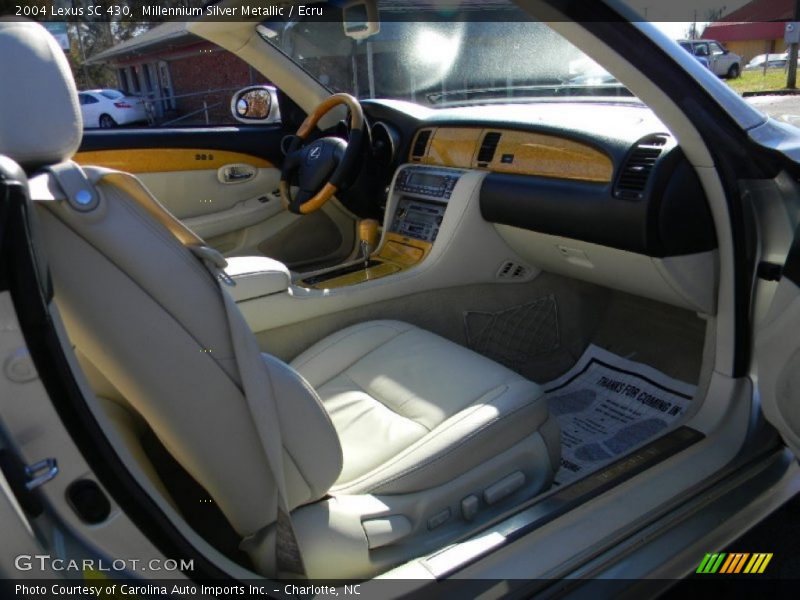 Millennium Silver Metallic / Ecru 2004 Lexus SC 430