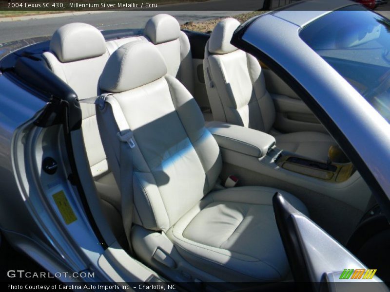 Millennium Silver Metallic / Ecru 2004 Lexus SC 430
