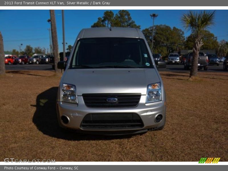 Silver Metallic / Dark Gray 2013 Ford Transit Connect XLT Van