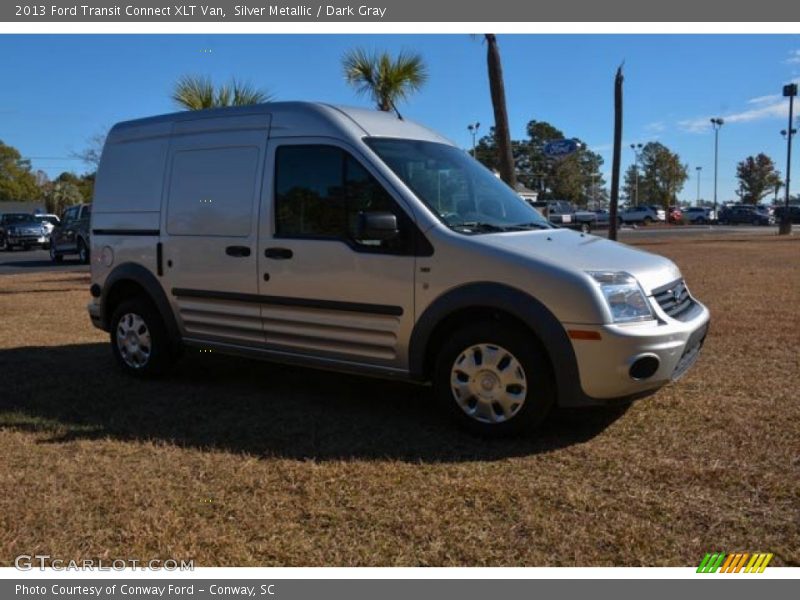 Silver Metallic / Dark Gray 2013 Ford Transit Connect XLT Van