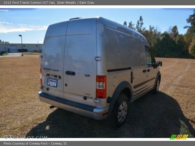 Silver Metallic / Dark Gray 2013 Ford Transit Connect XLT Van