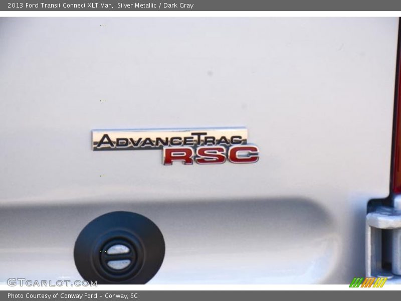 Silver Metallic / Dark Gray 2013 Ford Transit Connect XLT Van