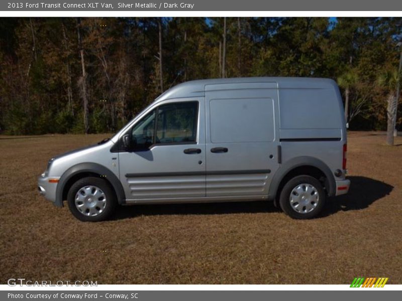 Silver Metallic / Dark Gray 2013 Ford Transit Connect XLT Van
