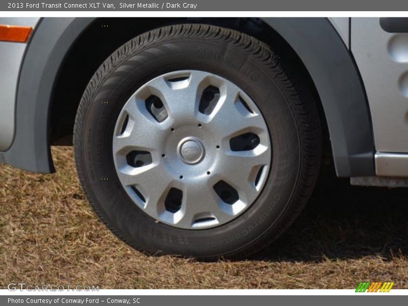 Silver Metallic / Dark Gray 2013 Ford Transit Connect XLT Van