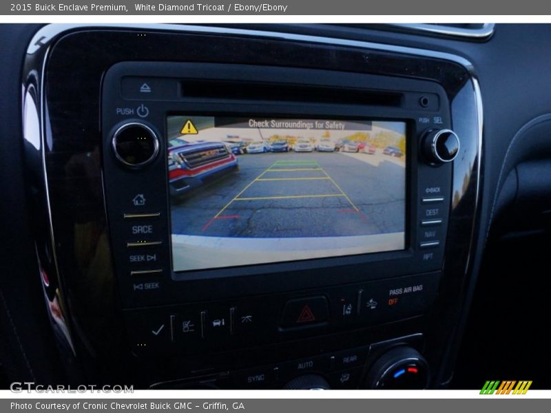 White Diamond Tricoat / Ebony/Ebony 2015 Buick Enclave Premium
