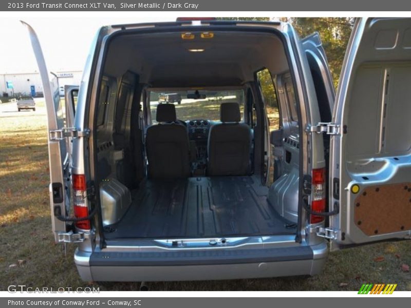 Silver Metallic / Dark Gray 2013 Ford Transit Connect XLT Van
