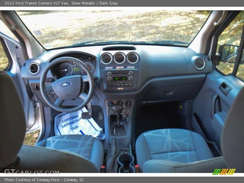 Silver Metallic / Dark Gray 2013 Ford Transit Connect XLT Van