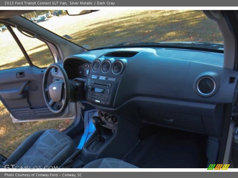 Silver Metallic / Dark Gray 2013 Ford Transit Connect XLT Van