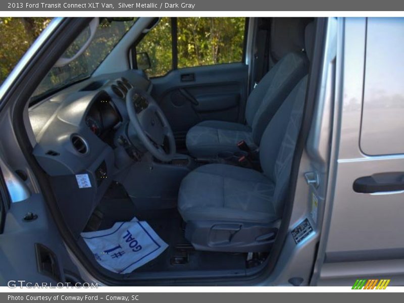 Silver Metallic / Dark Gray 2013 Ford Transit Connect XLT Van