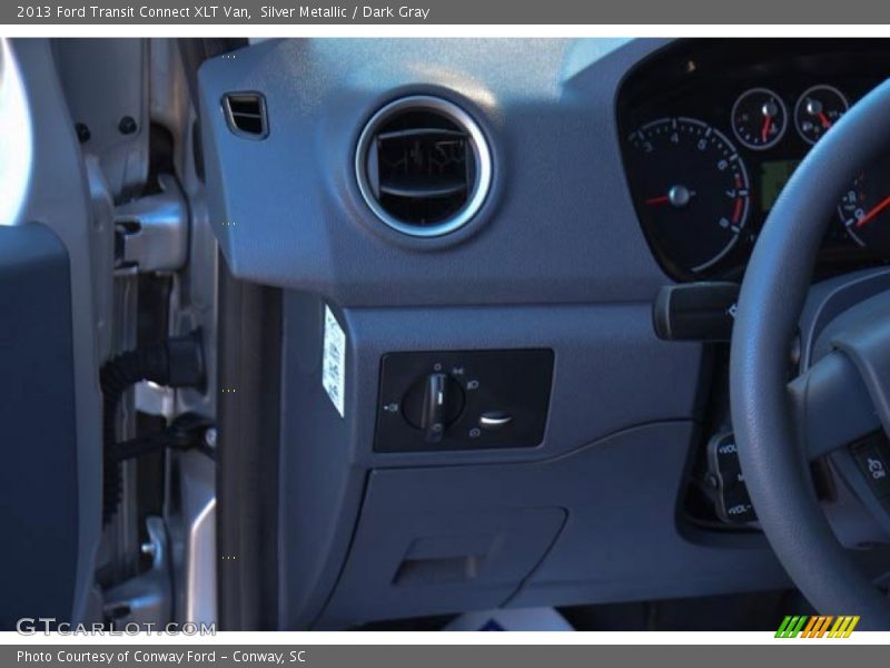 Silver Metallic / Dark Gray 2013 Ford Transit Connect XLT Van