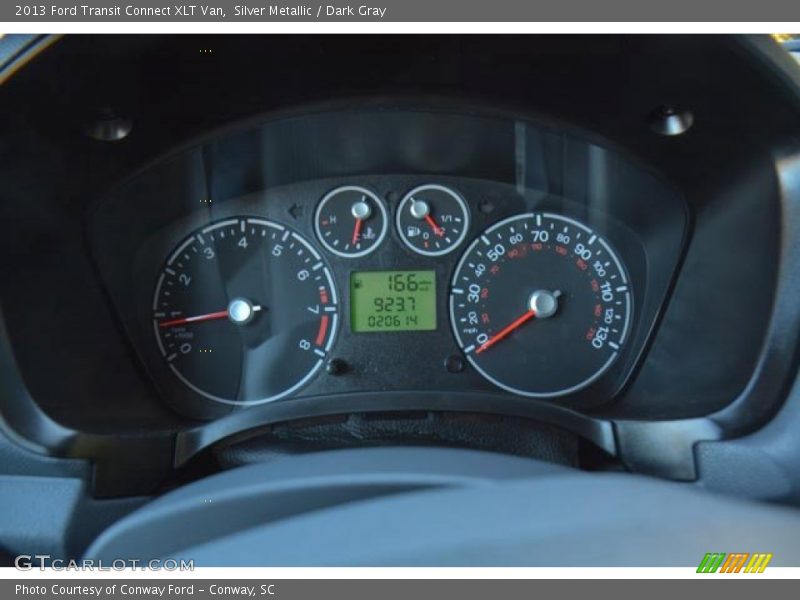 Silver Metallic / Dark Gray 2013 Ford Transit Connect XLT Van
