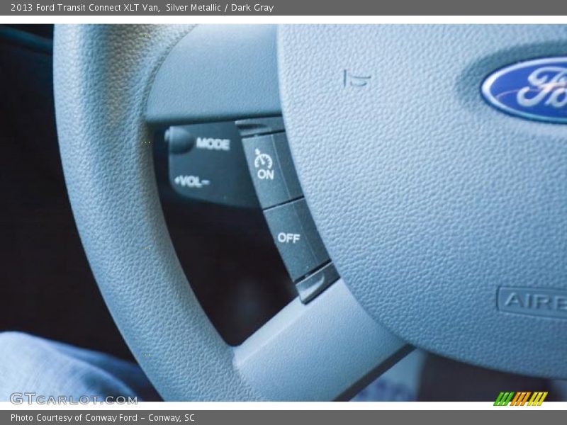 Silver Metallic / Dark Gray 2013 Ford Transit Connect XLT Van