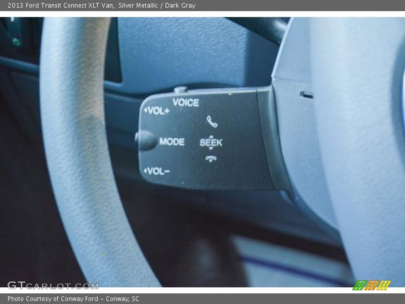Silver Metallic / Dark Gray 2013 Ford Transit Connect XLT Van