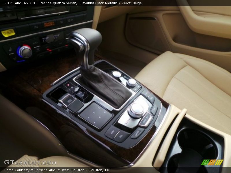 Havanna Black Metallic / Velvet Beige 2015 Audi A6 3.0T Prestige quattro Sedan