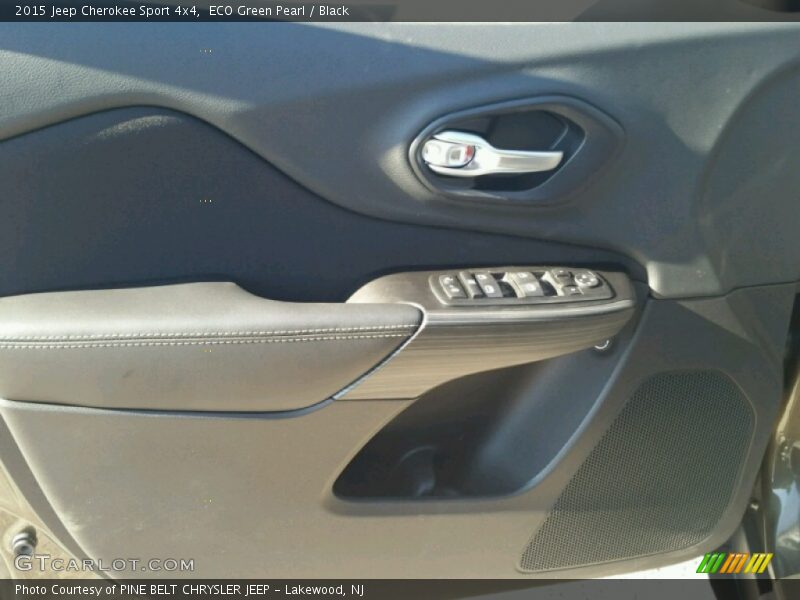 ECO Green Pearl / Black 2015 Jeep Cherokee Sport 4x4
