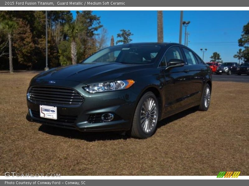 Guard Metallic / Medium Soft Ceramic 2015 Ford Fusion Titanium