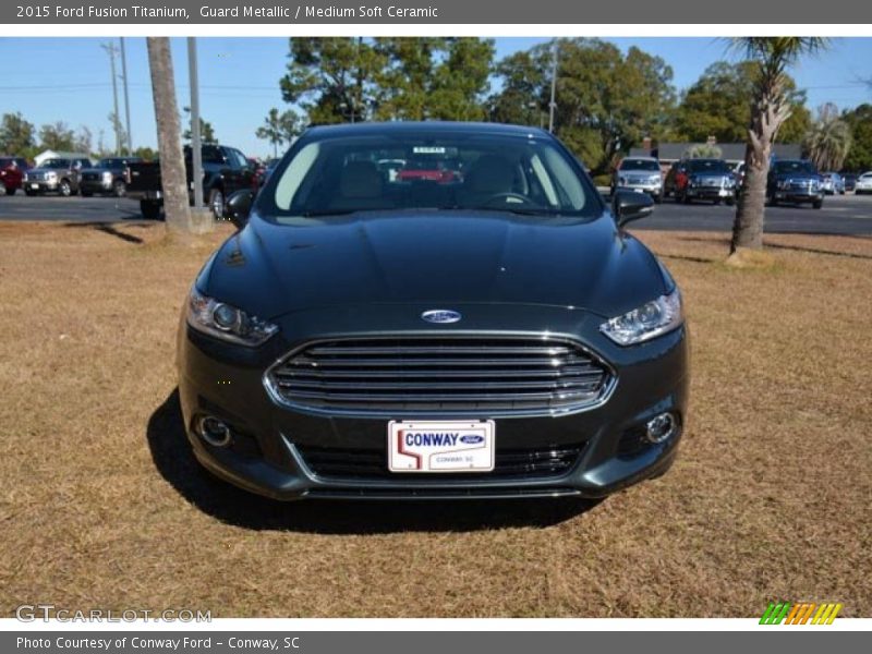 Guard Metallic / Medium Soft Ceramic 2015 Ford Fusion Titanium