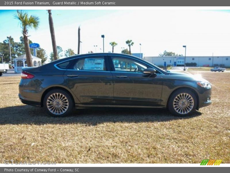 Guard Metallic / Medium Soft Ceramic 2015 Ford Fusion Titanium