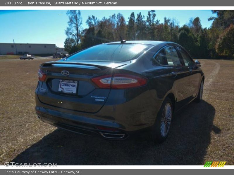 Guard Metallic / Medium Soft Ceramic 2015 Ford Fusion Titanium