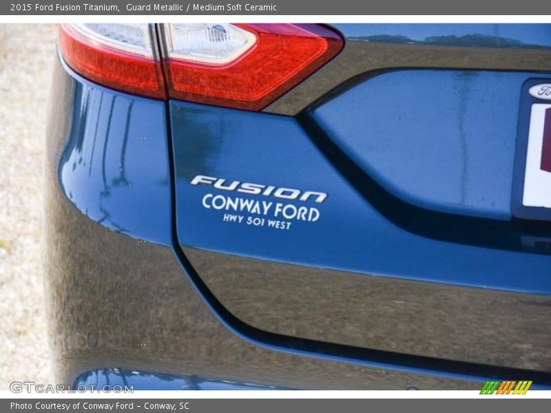 Guard Metallic / Medium Soft Ceramic 2015 Ford Fusion Titanium