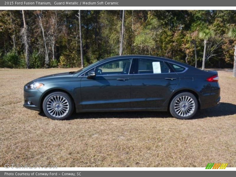 Guard Metallic / Medium Soft Ceramic 2015 Ford Fusion Titanium