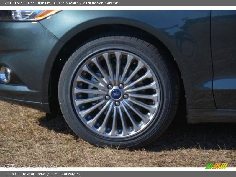 Guard Metallic / Medium Soft Ceramic 2015 Ford Fusion Titanium