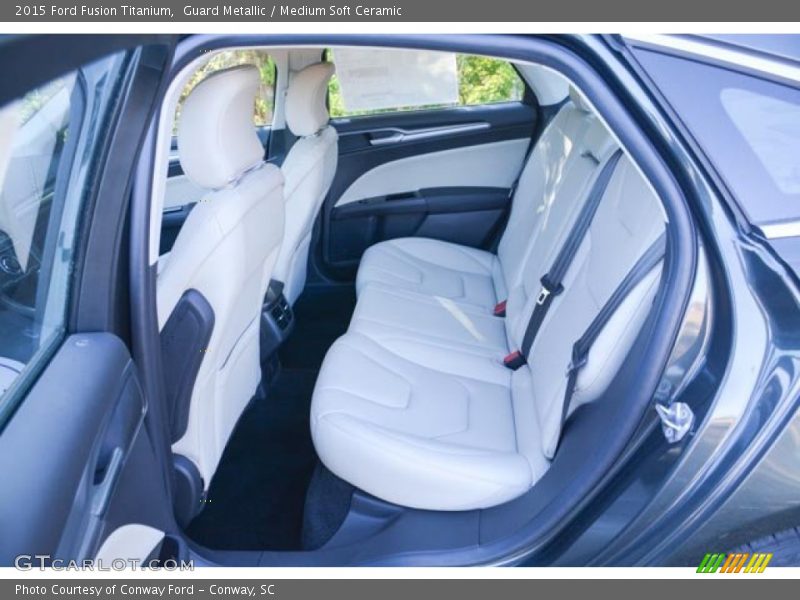 Guard Metallic / Medium Soft Ceramic 2015 Ford Fusion Titanium