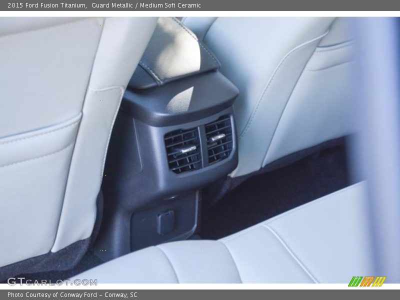 Guard Metallic / Medium Soft Ceramic 2015 Ford Fusion Titanium
