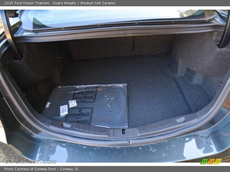 Guard Metallic / Medium Soft Ceramic 2015 Ford Fusion Titanium