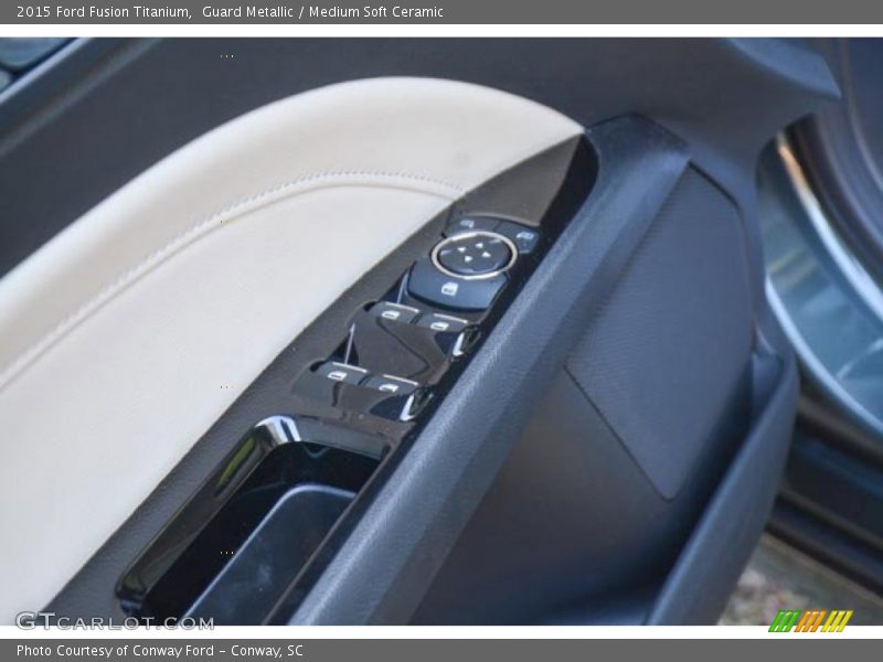 Guard Metallic / Medium Soft Ceramic 2015 Ford Fusion Titanium