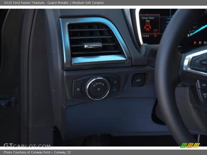 Guard Metallic / Medium Soft Ceramic 2015 Ford Fusion Titanium