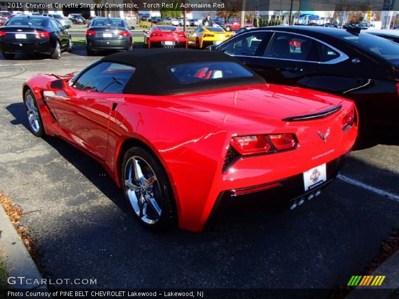 Torch Red / Adrenaline Red 2015 Chevrolet Corvette Stingray Convertible