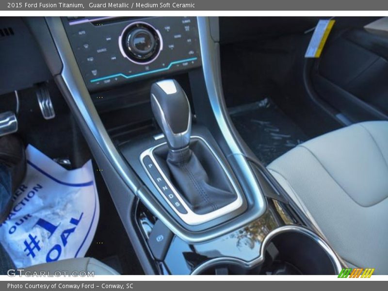 Guard Metallic / Medium Soft Ceramic 2015 Ford Fusion Titanium