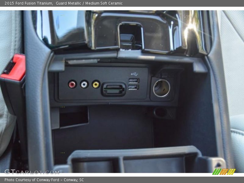 Guard Metallic / Medium Soft Ceramic 2015 Ford Fusion Titanium