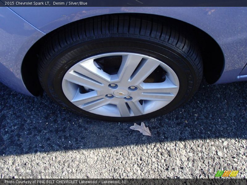 Denim / Silver/Blue 2015 Chevrolet Spark LT