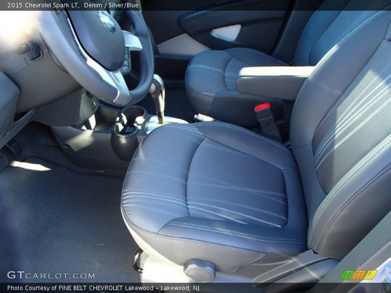 Front Seat of 2015 Spark LT