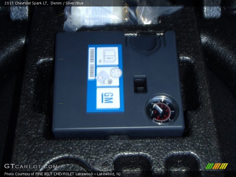 Denim / Silver/Blue 2015 Chevrolet Spark LT