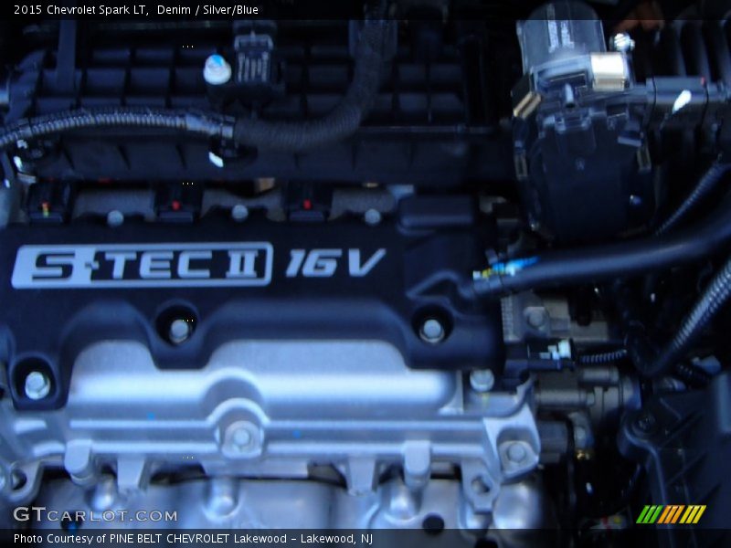 Denim / Silver/Blue 2015 Chevrolet Spark LT